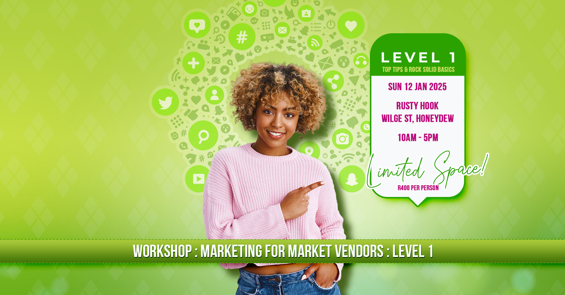 Workshop: Marketing for Market Vendors – Level 1